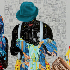 Eddy Kamuanga Ilunga. Courtesy of October Gallery