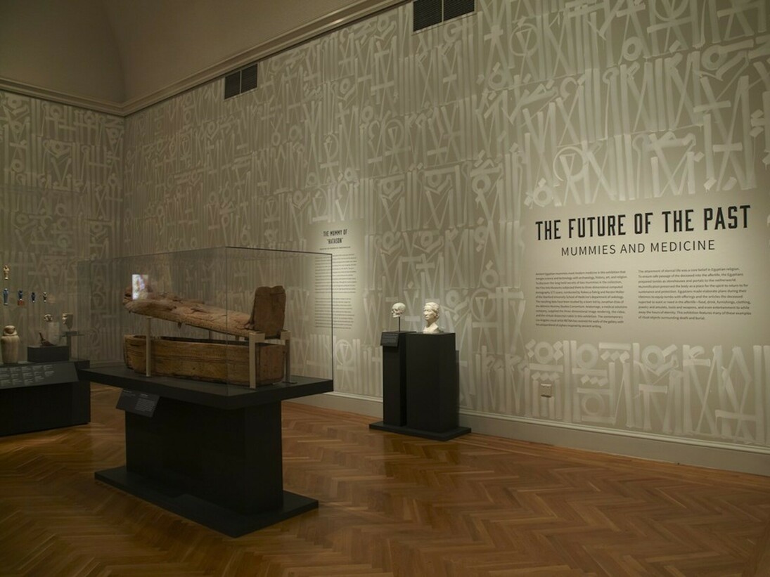 Mummies and Medicine, Exhibition view. Courtesy of Legion of Honor