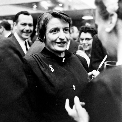 Ayn Rand (born Alice O’Connor) was a Russian-born American novelist and philosopher, recognized for creating the philosophical movement Objectivism. She emigrated to the United States in 1926 after completing her education in Russia