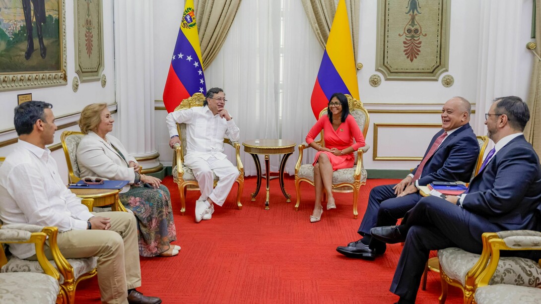 Caracas para el fortalecimiento de la seguridad fronteriza y la cooperación bilateral entre Colombia y Venezuela en 24 abril 2026
