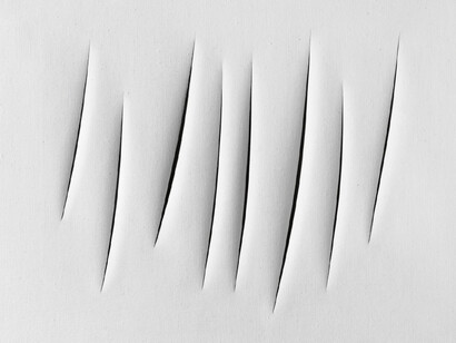 Lucio Fontana. "Concetto Spaziale, Attese", 1963