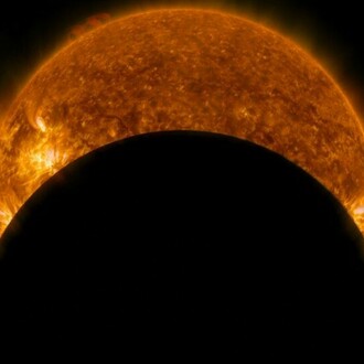 L'eclissi solare del 9 marzo in Pesci