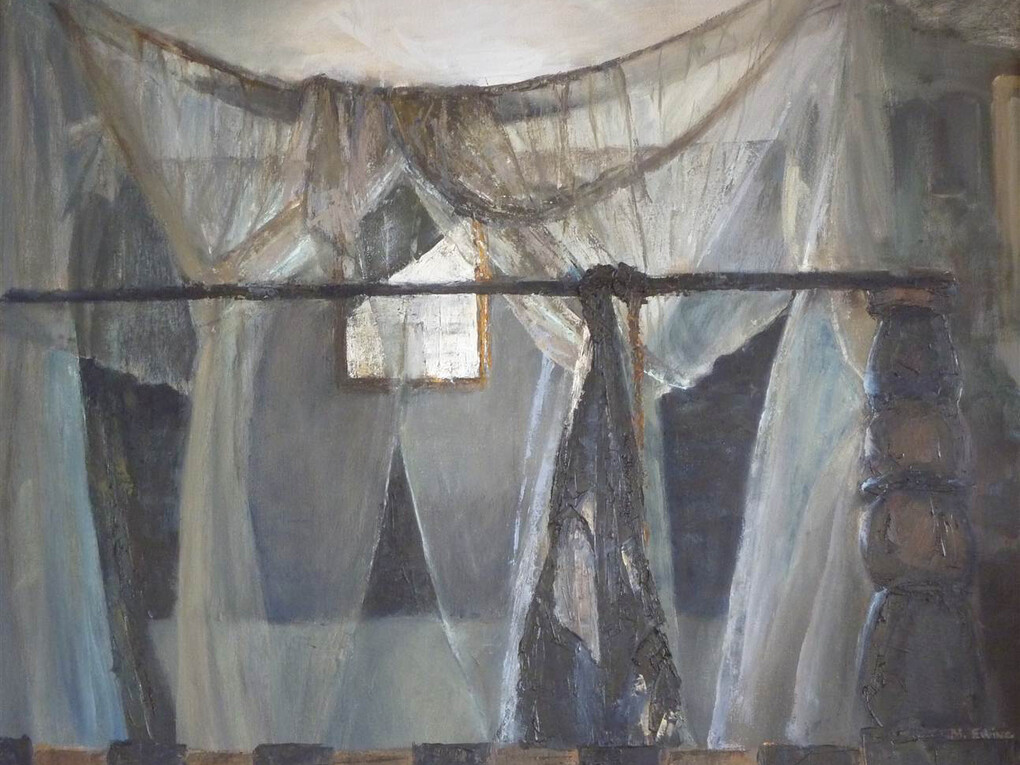 Maryhelen Ewing, Salome's Loft, Oil on Canvas, 24" x 30"