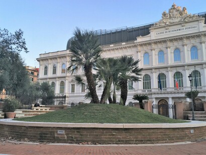 Piazza Dante, Roma, Italia 