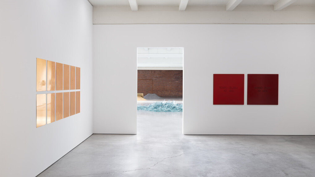 Alighiero Boetti, exhibition view. Courtesy of Dia:Beacon