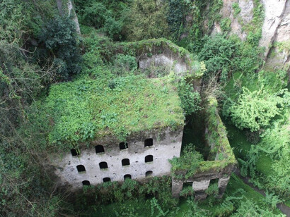 Il Vallone dei Mulini, vista dall'alto