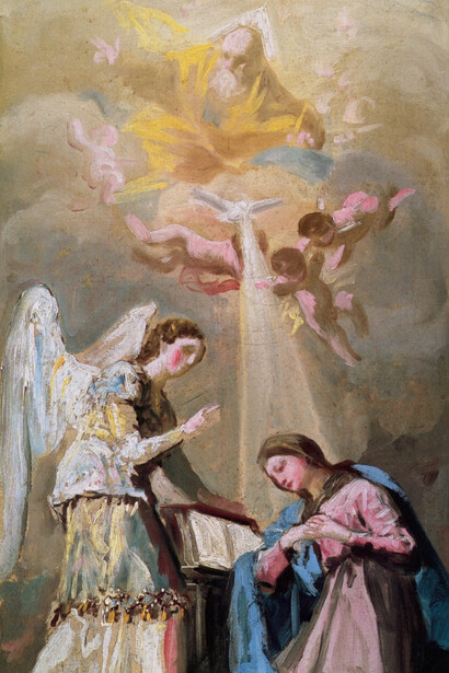 Francisco de Goya, La Anunciación, c. 1785, Museo de Bellas Artes, Boston, EE. UU.