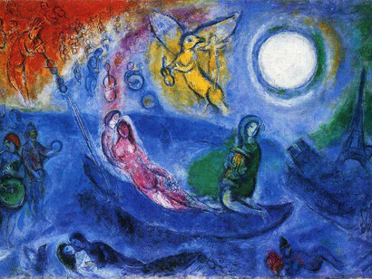 Gli sposi di Chagall
