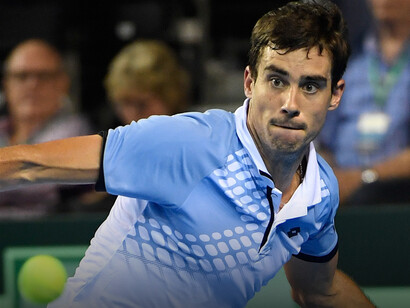 El tenista argentino Guido Pella