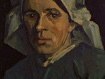 Vincent van Gogh, Cabeza de mujer (1885). Museo Van Gogh, Ámsterdam, Países Bajos