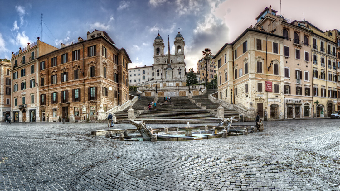 Piazza di Spagna and Trinità dei Monti, Paolo Margari