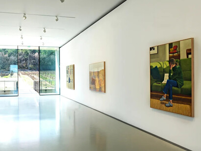 Jess Allen, There’s a world out there, exhibition view. Courtesy of Unit Gallery