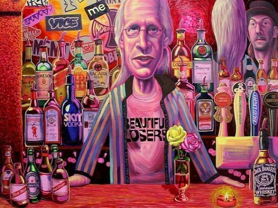 Tom Sanford, The Bar on 2nd Avenue, 2013, 40 x 47 in.