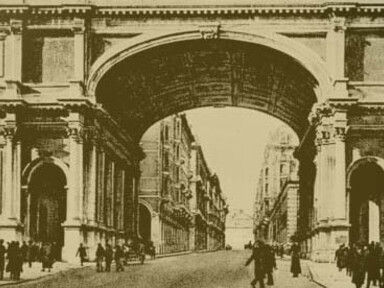 Il Ponte Monumentale ultimato