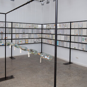 170 Racconti In Bottiglia. Courtesy of Fondazione Pastificio Cerere