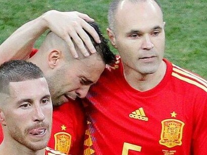 Triste final para el gran Iniesta