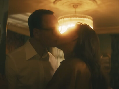 Michael Fassbender and Cate Blanchet as George and Kathryn, a married couple of spies whose relationship is defined by a kind of practical intimacy