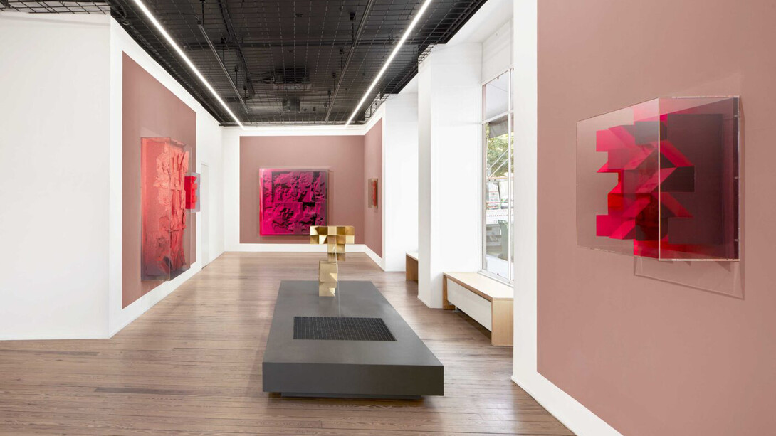 Jan Albers, ROughrOuge, exhibition view. Courtesy of Galerie Lange + Pult