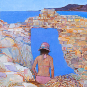 Corn Shuk Mei Ho, Charaki no.3,swimmer, 2022. Courtesy of the artists and D Contemporary 