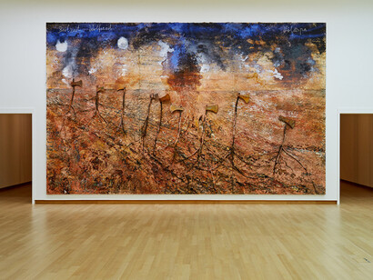 Anselm Kiefer, Sag mir wo die blumen sind, exhibition view. Courtesy of Stedelijk Museum