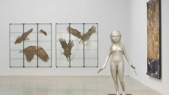 Kiki Smith, Installation view © Kiki Smith, courtesy Pace Gallery. Photo courtesy Pace Gallery