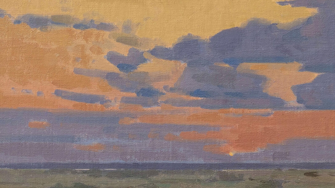 Michael Magrin, Sunset west (detail), 2025. Courtesy of Abend Gallery