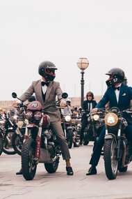 The Distinguished Gentleman's Ride, Salerno, photo by @officineinglesi, Margate, UK 