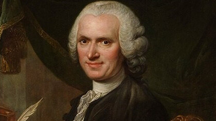 Portrait of Jean-Jacques Rousseau (1712-1778)