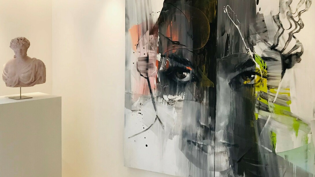 Crystallized, installation view. Courtesy of Vecchiato Arte 