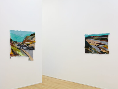 Krystle Lemonias, Sorri fi maaga dawg, cuz maaga dawg will ton roun bite yu, exhibition view. Courtesy of Andrew Rafacz 