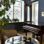 Memorial exposition of the Galaunės Family. The room of a signatory of the act of independence Kazys Bizauskas, exhibition view. Courtesy of M. K. Čiurlionis National Museum of Art 