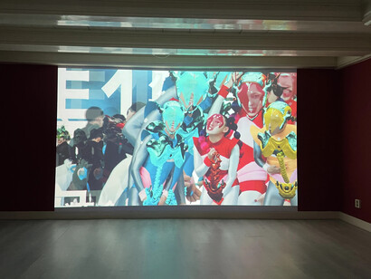 Su Hui-Yu, Space warriors and the Digigrave, exhibition view. Courtesy of Ellen de Bruijne Projects Gallery