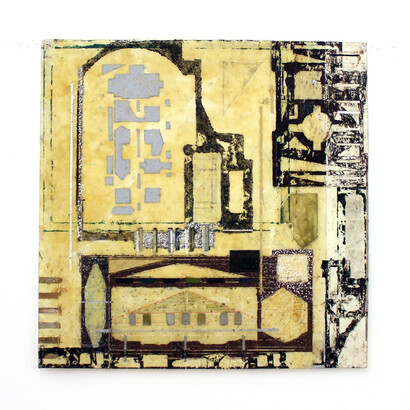 Untitled (Périgord), 2013/2018
crayon, oil, wax and colored pencil on paper
23 x 23 inches (58.4 x 58.4 cm)
Image courtesy of the artist and Peter Blum Gallery, New York
 