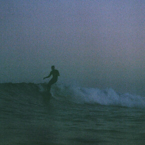 Todd Weaver, Malibu evening surf, 2020. Courtesy of Fahey/Klein Gallery