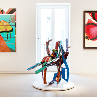 Various artists, Pim pam pop, exhibition view. Courtesy of Opera Gallery