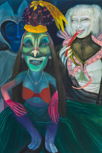 Lydia Maria Pfeffer, Three Sisters of the Moon, 2021