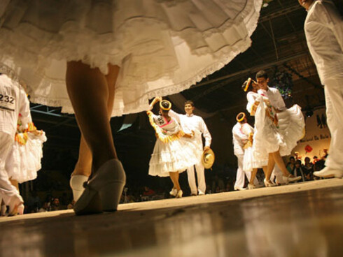 Bailando el huapango