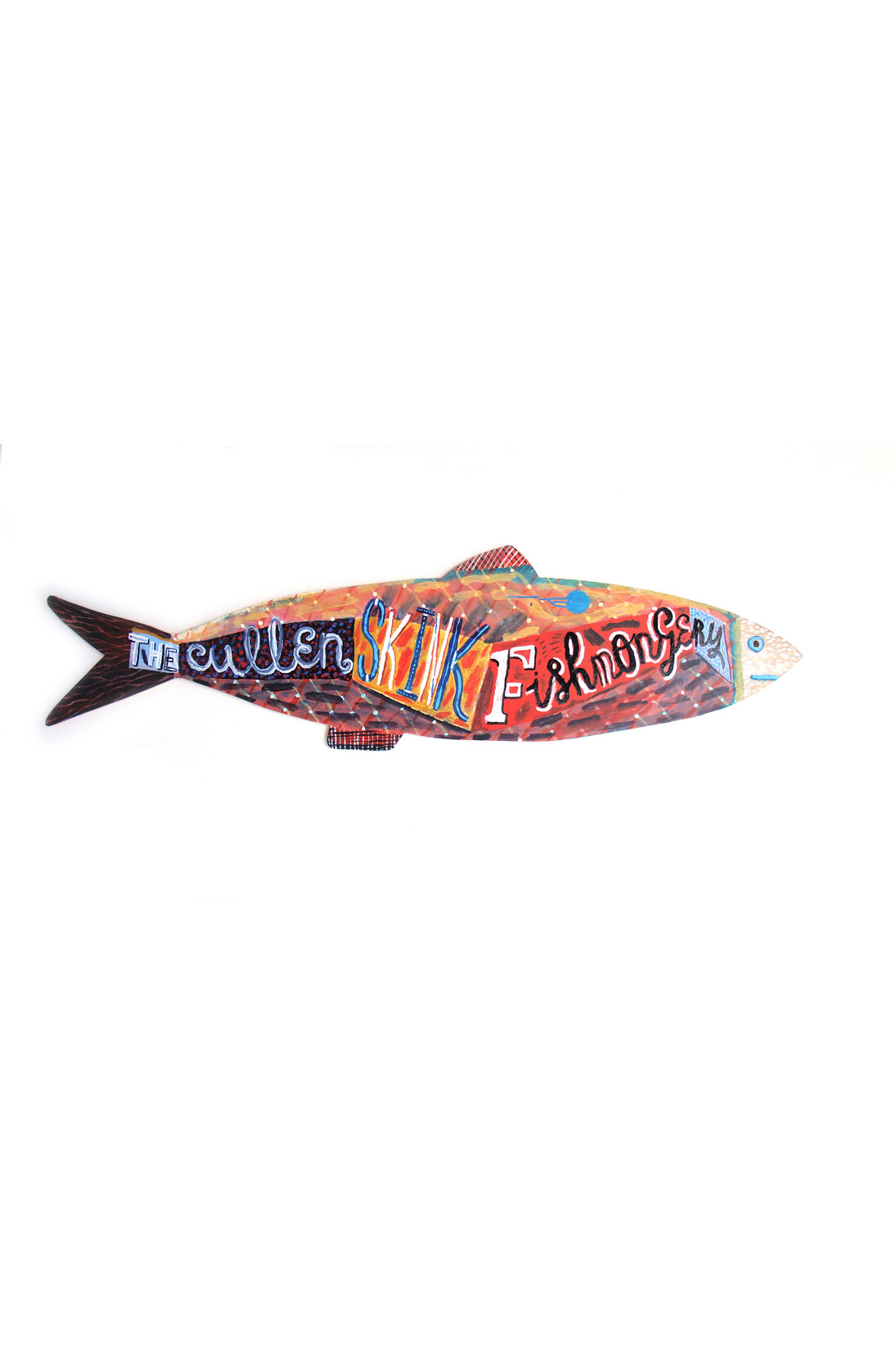 Jonny Hannah, The Cullen Skink Fishmongery Sign, 2015. Courtesy the artist and YSP
