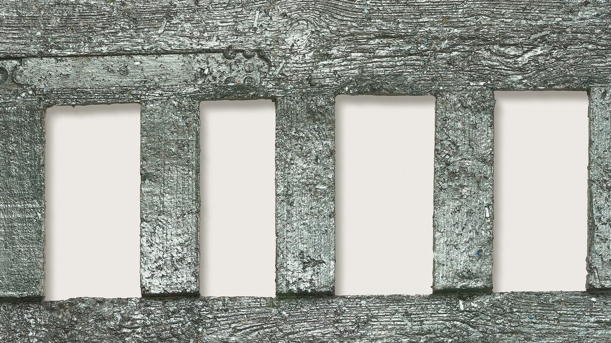 Rachel Whiteread, Untitled (Stable door) (detail), 2024-26. Courtesy of Gagosian