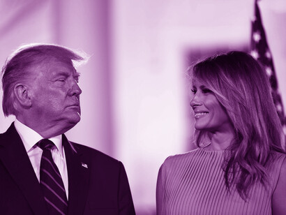 Donal e Melania Trump