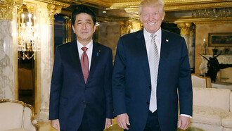 Shinzō Abe and Donald Trump
