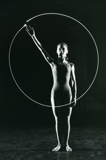 Andreas Feininger,
Girl Moving Arm (detail), 1950,
Gelatin silver print,
10 x 8 inches,
Collection of University Art Museum, University at Albany, State University of New York on
behalf of The University at Albany Foundation, gift of Estate of Gertrud Feininger