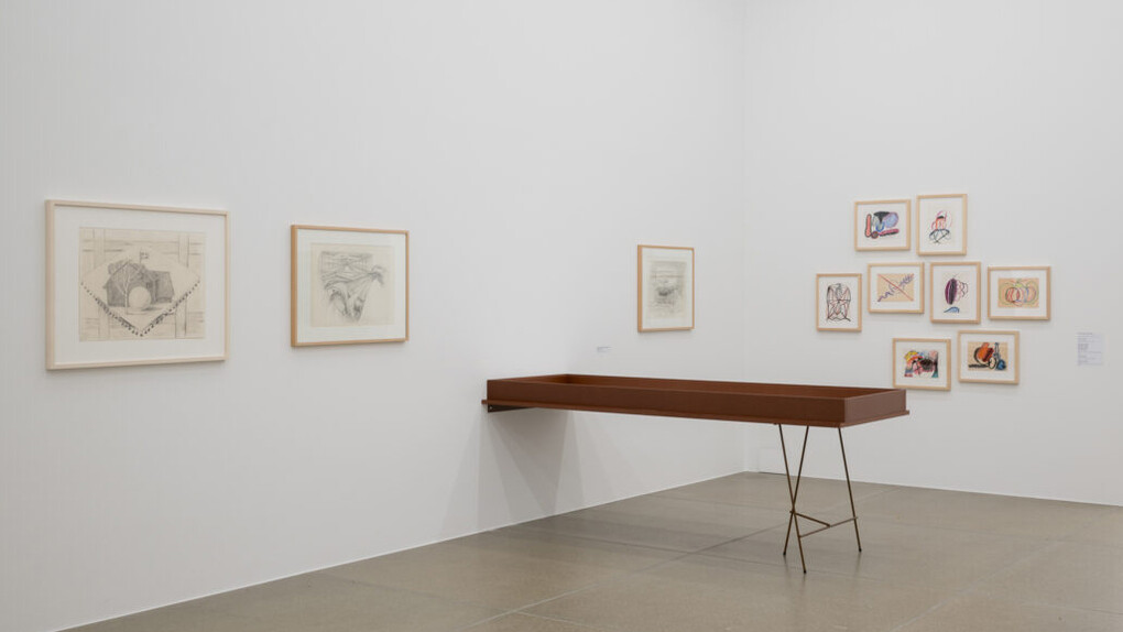 Verschiedene künstler, Miteinander nebeneinander. Die 1970er und Aarau, ausstellungsansicht. Mit freundlicher genehmigung des Aargauer Kunsthauses