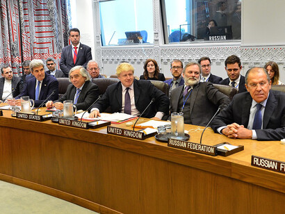 U.S. Secretary of State John Kerry, joined by Secretary of Energy Ernest Moniz, took part in the Joint Comprehensive Plan of Action (JCPOA) discussions at the United Nations in New York City on September 22, 2016