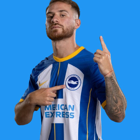 Alexis Mac Allister, argentino, camisa 10 do time Brighton & Hove Albion