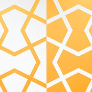 Steven Naifeh, Jali XXV gold and white, 2011. Courtesy of Artbooth Gallery