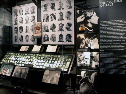 The Holocaust, Exhibition view. Courtesy of Holocaust Memorial Museum