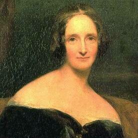 Mary Shelley (nata Mary Wollstonecraft Godwin; 1797 – 1851), scrittrice, drammaturga, saggista, biografa e scrittrice di viaggi britannica, nota soprattutto per il suo romanzo gotico "Frankestein" (1818)