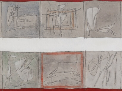 Achille Perilli. Courtesy of Galleria Tega