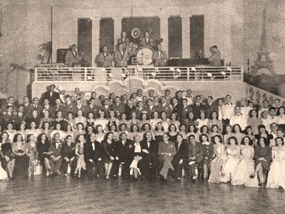 Personal del Cabaret Chatecler entre los años 30 y 40
